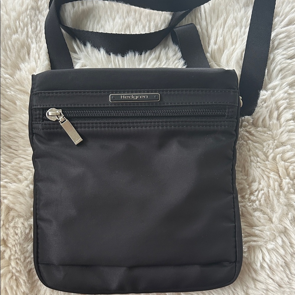Black Crossbody Bag for Men